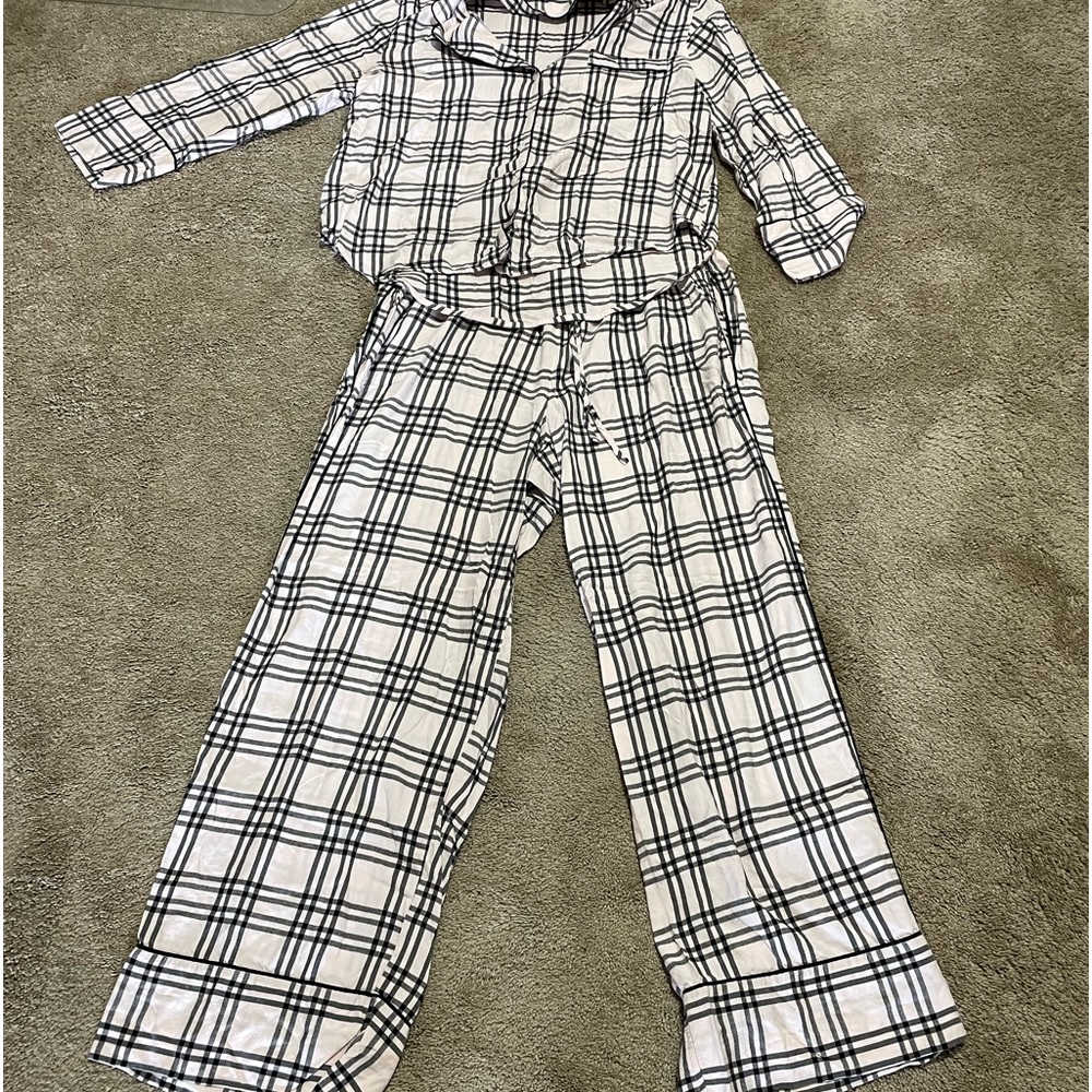 Pink Plaid Victoria’s Secret Pajamas